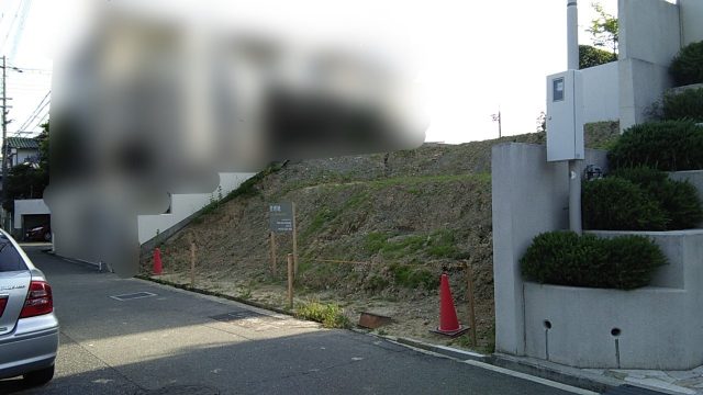 岩園町 自由設計用地 建築条件なし